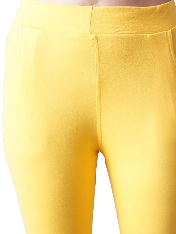 women solid ankle length jeggings - 21535537 - Standard Image - 5