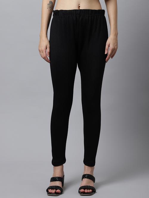 women solid ankle length leggings - 21535546 - Standard Image - 0