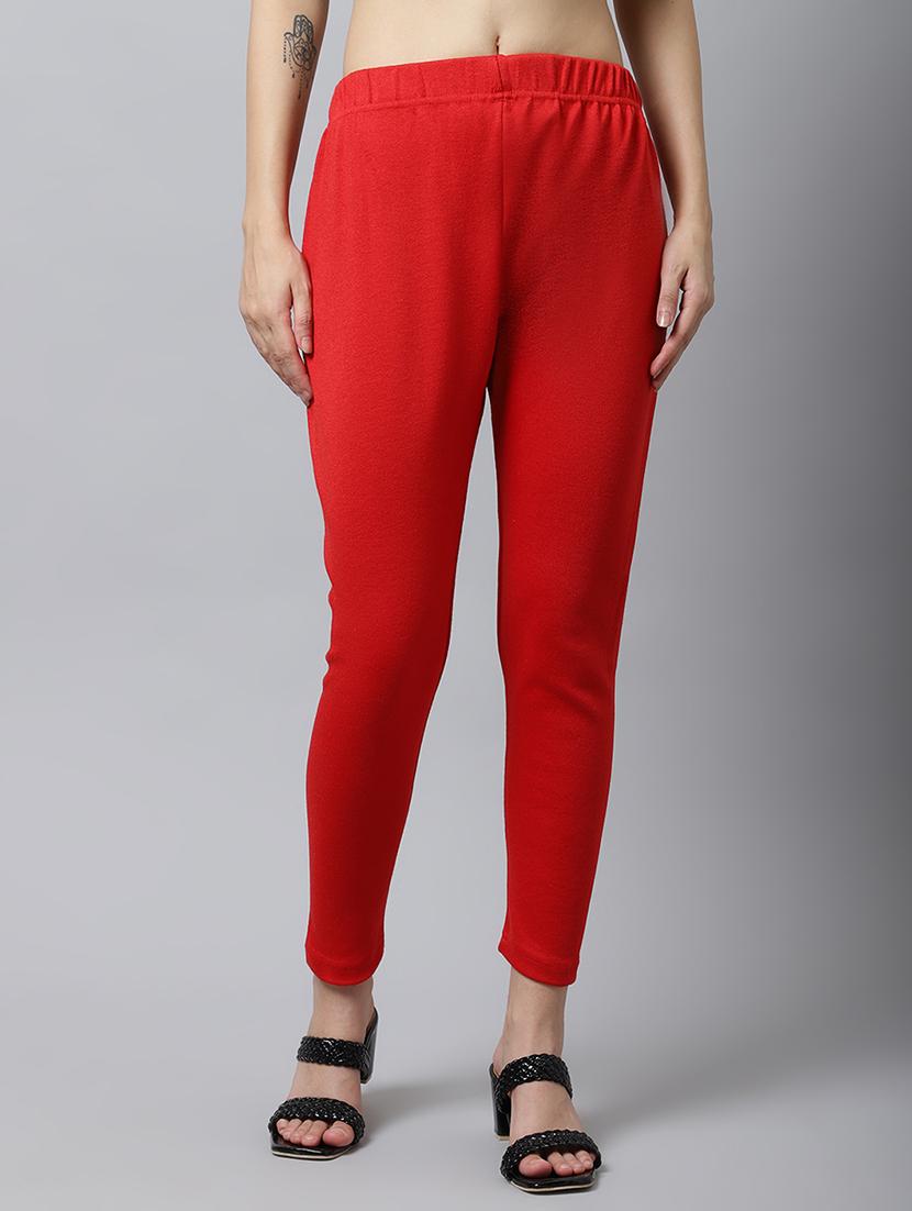 women solid ankle length leggings - 21535555 -  Zoom Image - 0