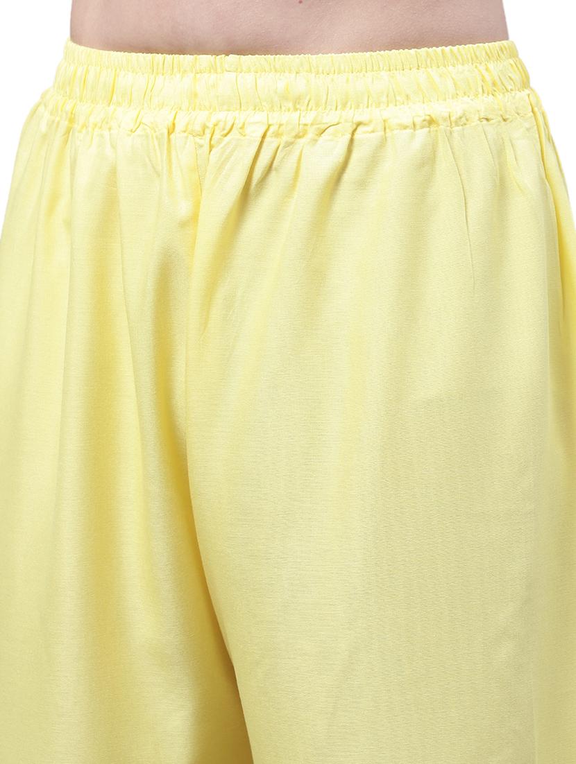 women solid relaxed fit palazzo - 21535590 - Standard Image - 5