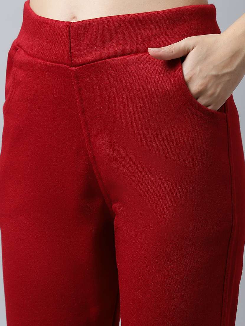 multi colored wool trousers - 21535677 -  Standard Image - 5