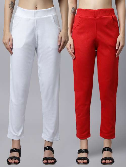 pack of 2 solid tailored pant - 21535697 -  Standard Image - 0
