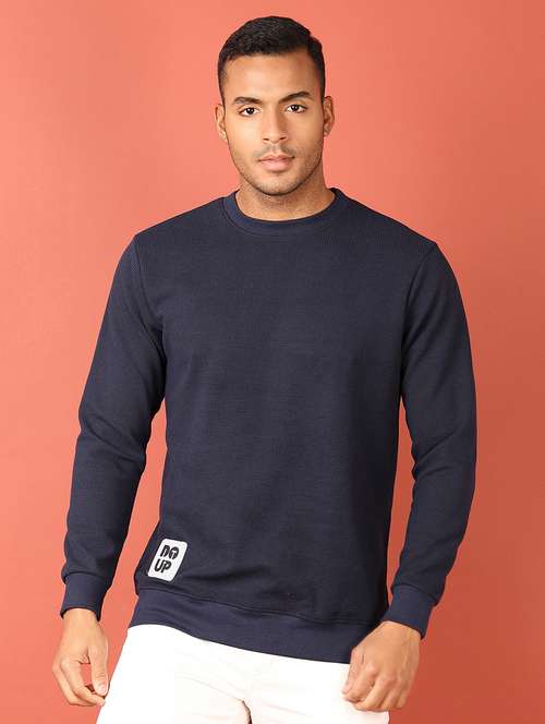 men long sleeves plain sweatshirt - 21535810 -  Standard Image - 0