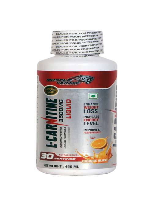 muscle garage l-carnitine 3500mg liquid 30 servings  - 21536274 -  Standard Image - 0