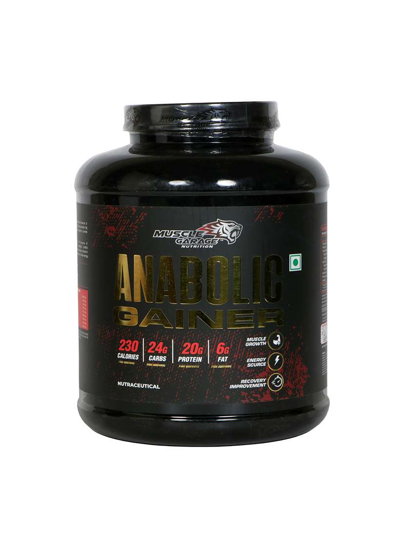 muscle garage anabolic high protein mass weight gainer for muscle building 