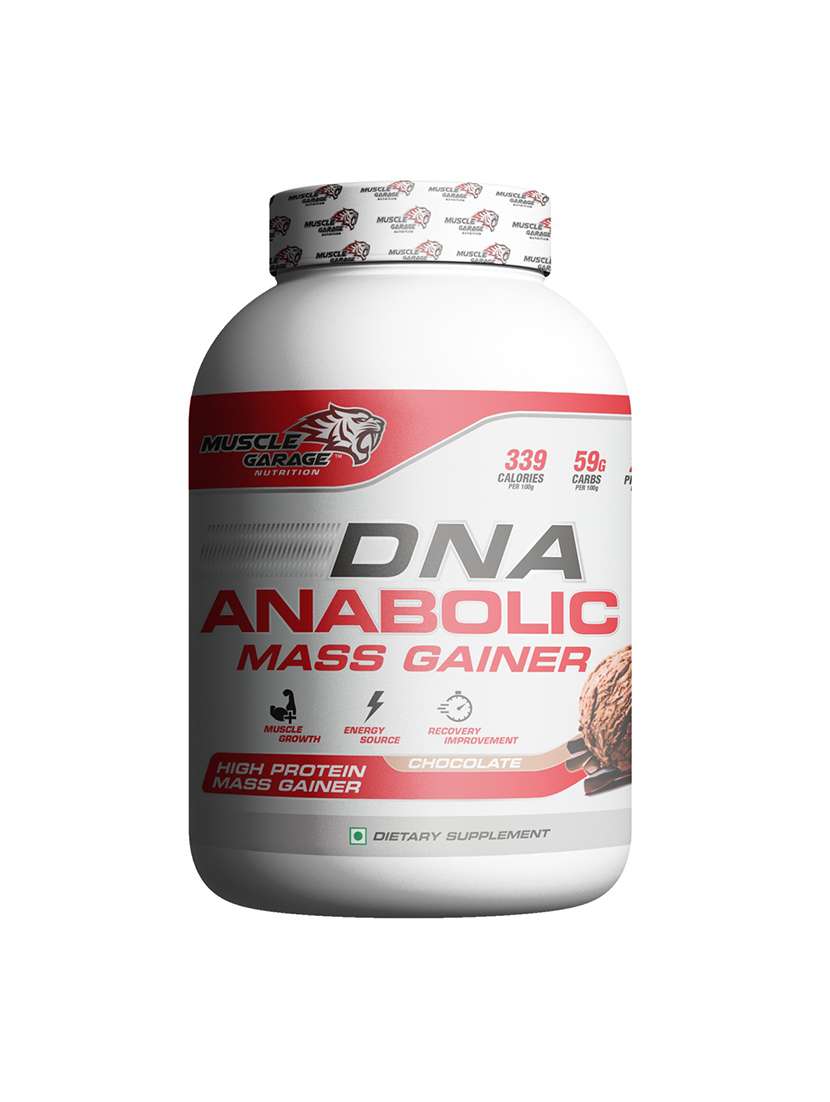 muscle garage dna anabolic high protein powder mass weight gainer 