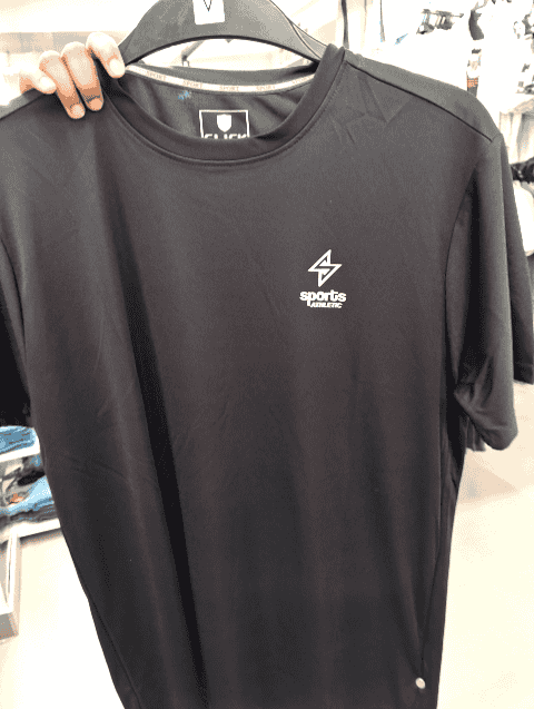 light blue polyester tshirt - 21536305 - Zoom Image - 0