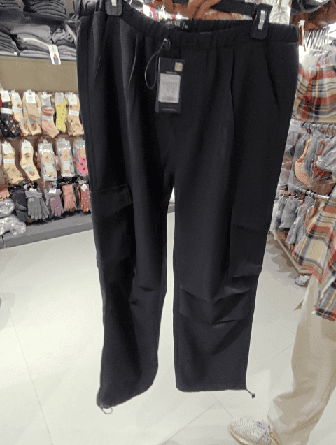 indigo polyester joggers - 21536348 -  Standard Image - 0