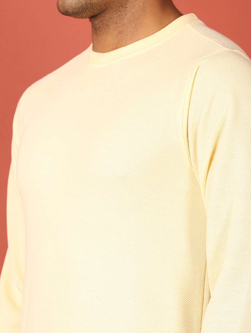 men long sleeves plain sweatshirt - 21536356 -  Standard Image - 5