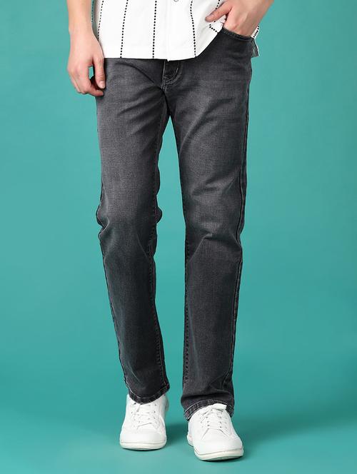 grey cotton jeans - 21536399 -  Standard Image - 0