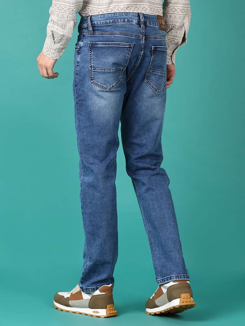 blue cotton jeans - 21536402 - Standard Image - 3