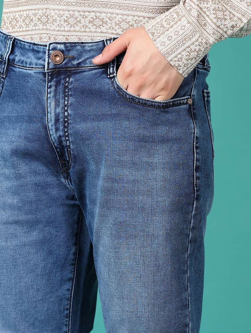 blue cotton jeans - 21536402 - Standard Image - 5