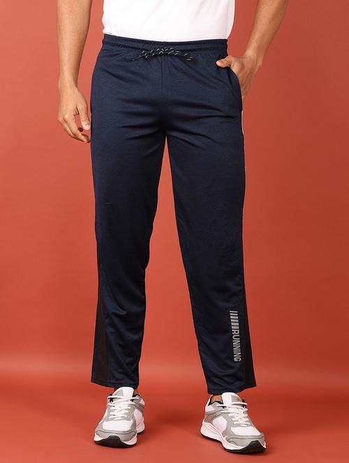 men mid rise placement print ankle length track pant - 21536453 -  Standard Image - 0