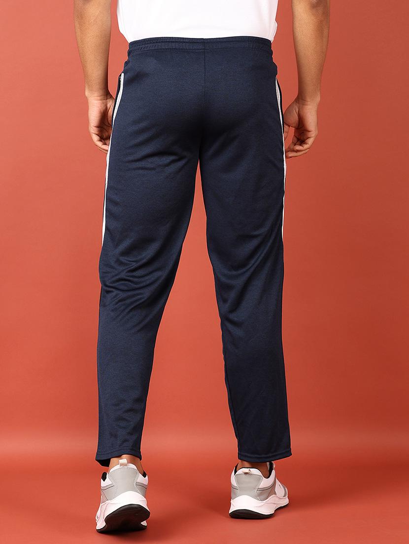 men mid rise placement print ankle length track pant - 21536453 - Standard Image - 3