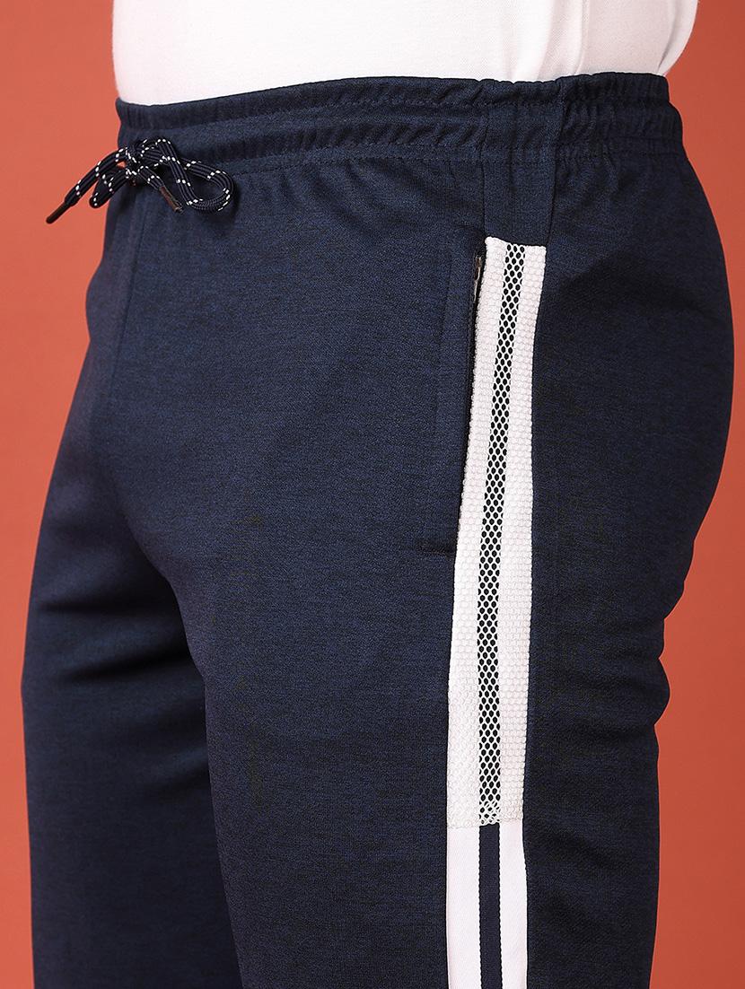 men mid rise placement print ankle length track pant - 21536453 - Standard Image - 5