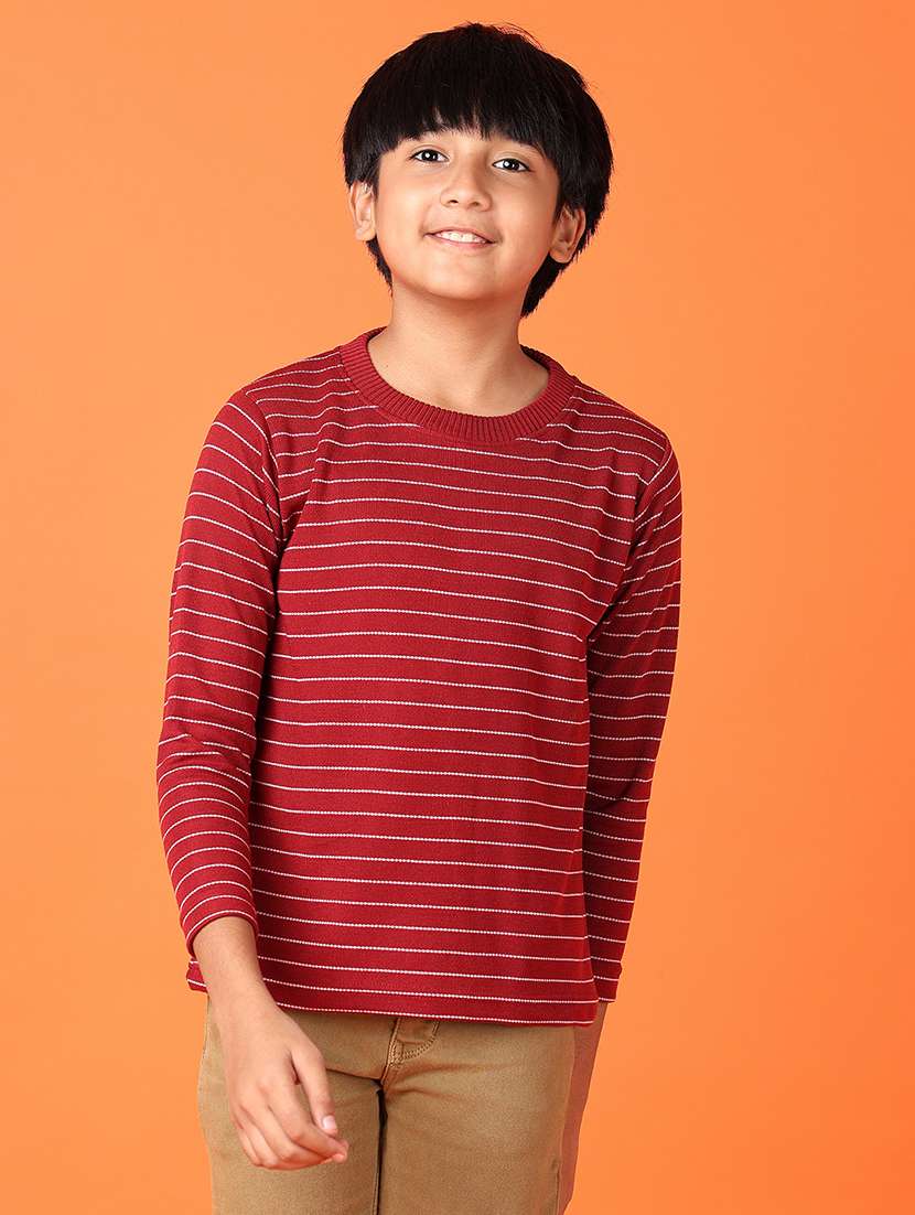 boys acrylic long sleeve sweater