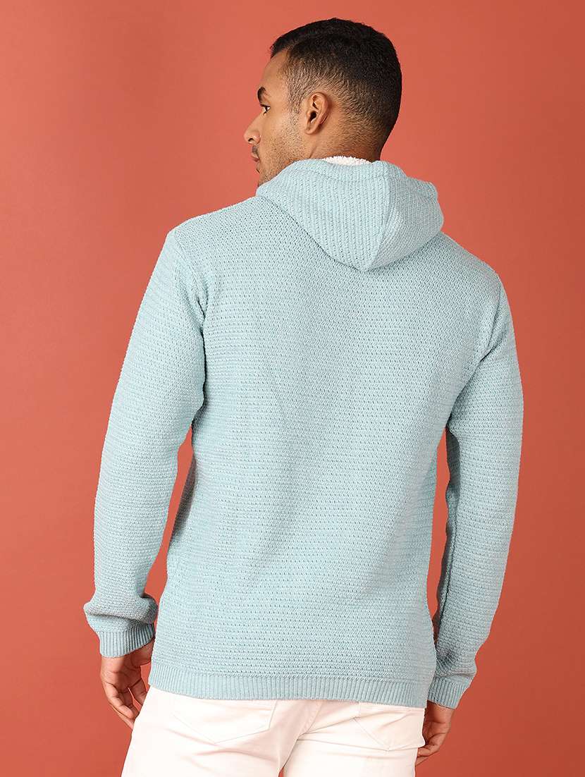 men long sleeves plain pullover - 21536580 -  Standard Image - 3