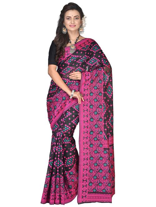 women self design jamdani saree - 21536880 - Standard Image - 0
