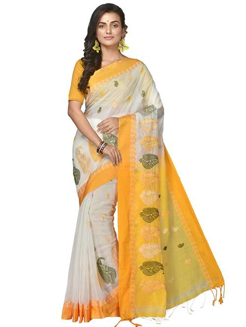 women self design handloom saree - 21536921 -  Standard Image - 0