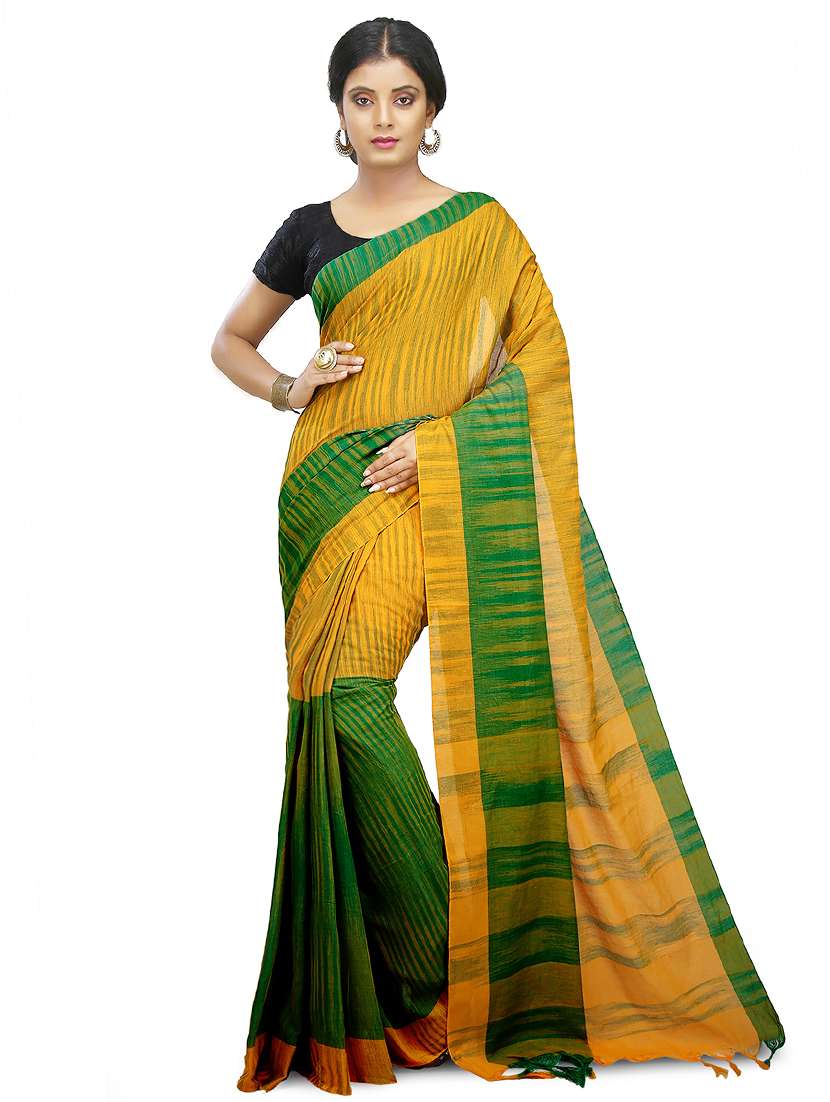 women self design handloom saree
