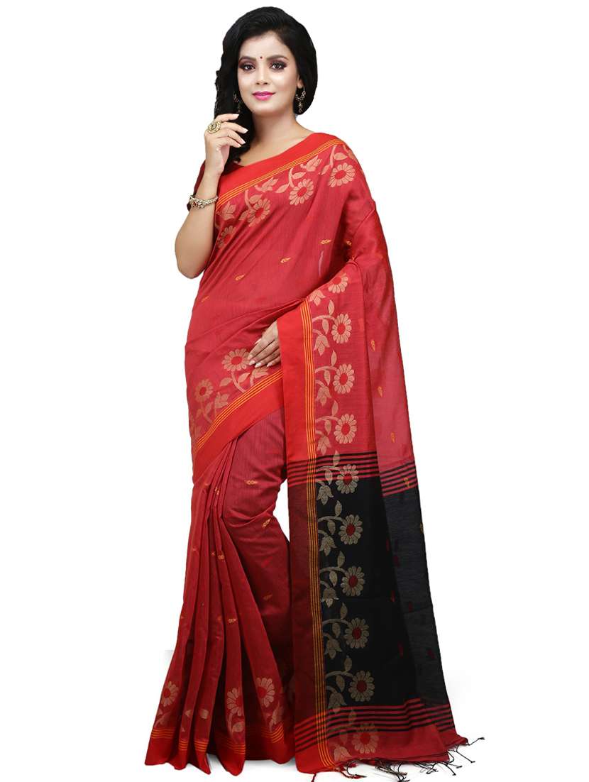 women self design handloom saree - 21536970 - Zoom Image - 0