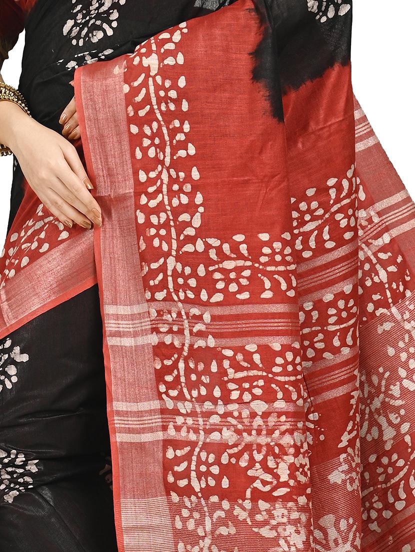 women printed saree - 21537068 - Standard Image - 3