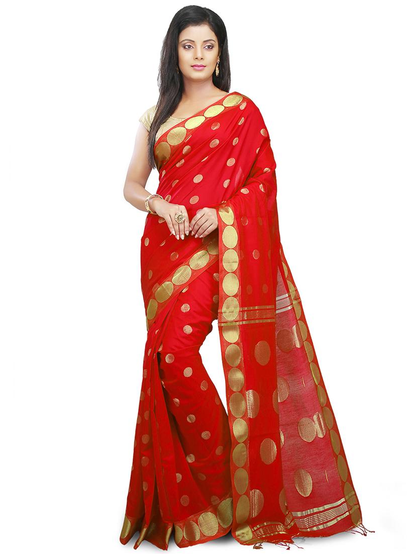 women self design handloom saree - 21537077 - Zoom Image - 0