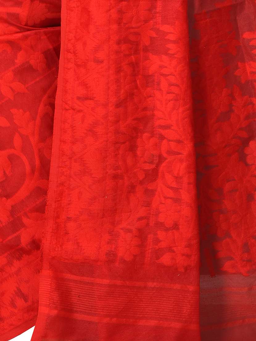 women self design jamdani saree - 21537081 -  Standard Image - 3