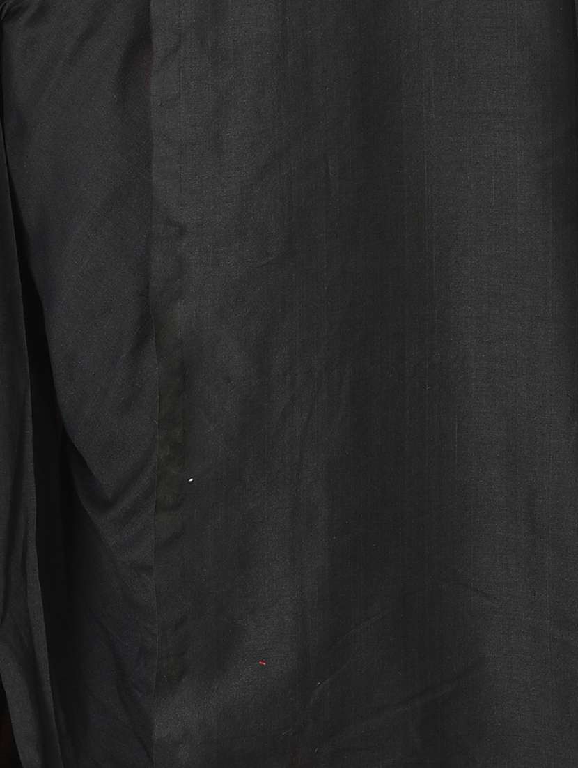 women solid handloom saree - 21537087 -  Standard Image - 3