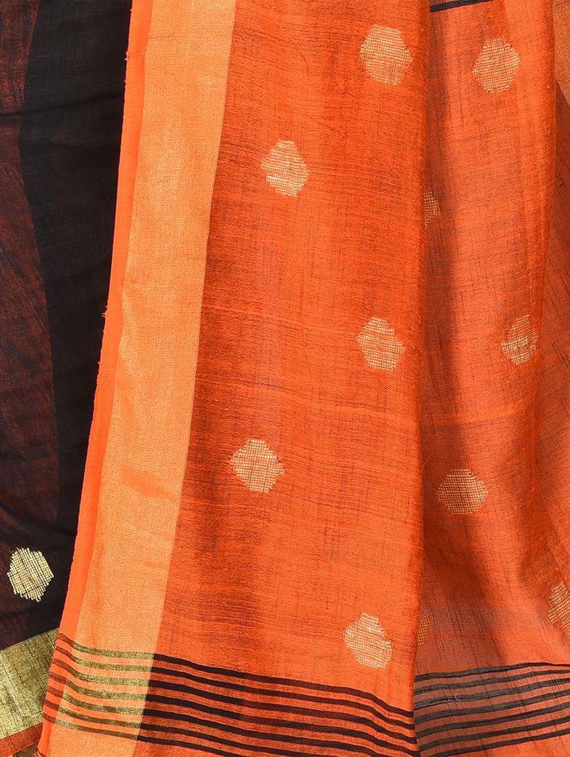 women self design handloom saree - 21537108 -  Standard Image - 3