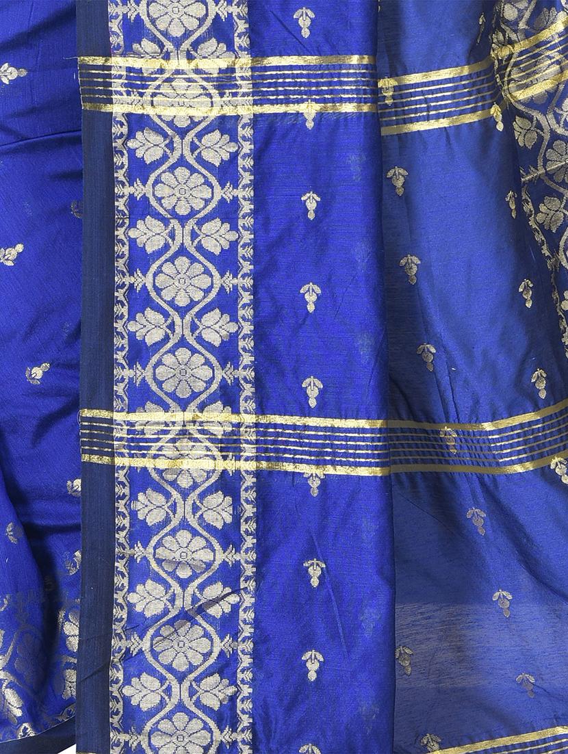 women self design chanderi saree - 21537119 - Standard Image - 3
