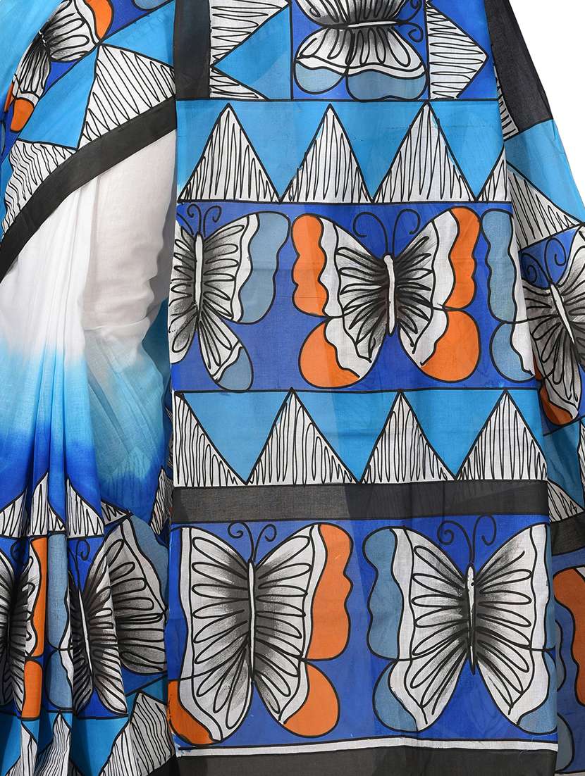 women printed saree - 21537138 -  Standard Image - 3