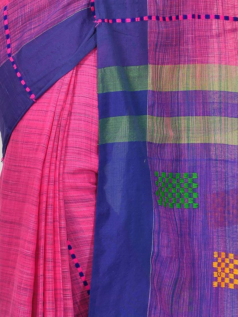 women self design handloom saree - 21537325 -  Standard Image - 3