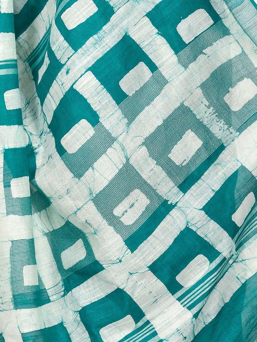 women printed handloom saree - 21537332 -  Standard Image - 3