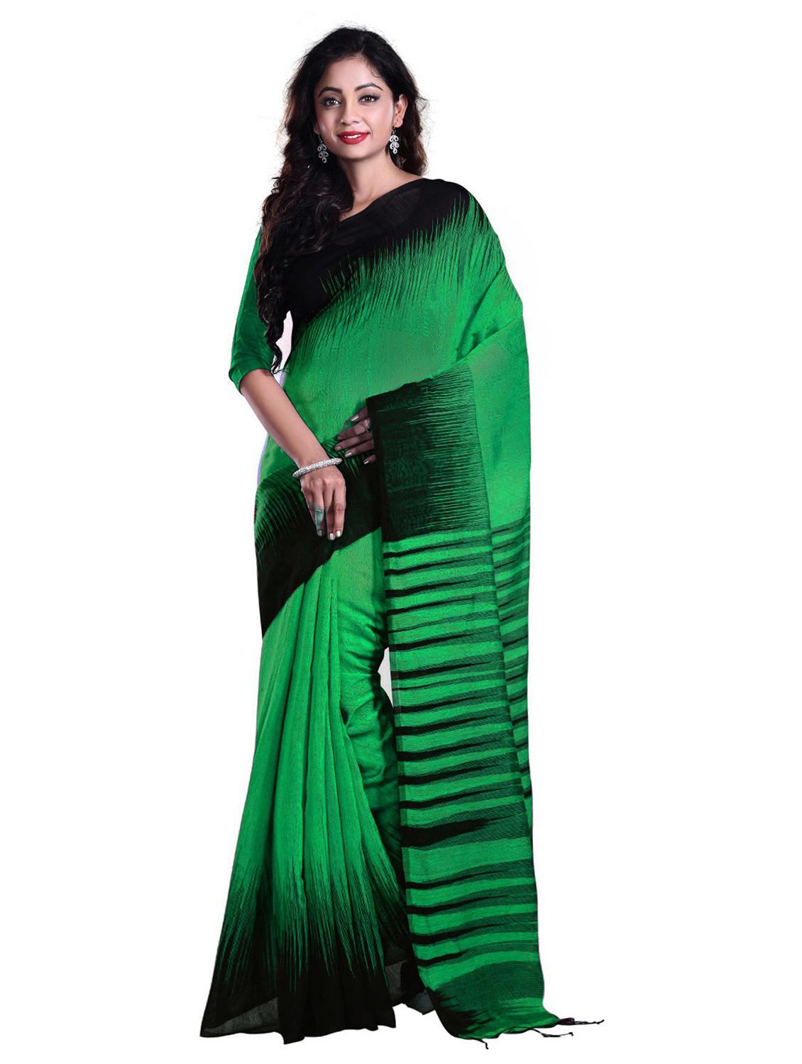 women ikat printed saree - 21537425 - Zoom Image - 0