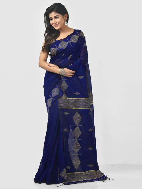 women self design handloom saree - 21537442 - Standard Image - 0