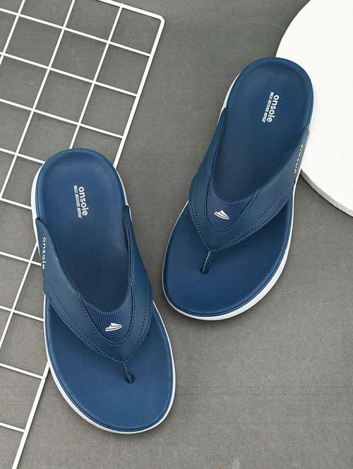 men solid toe separator slippers - 21537522 -  Standard Image - 0