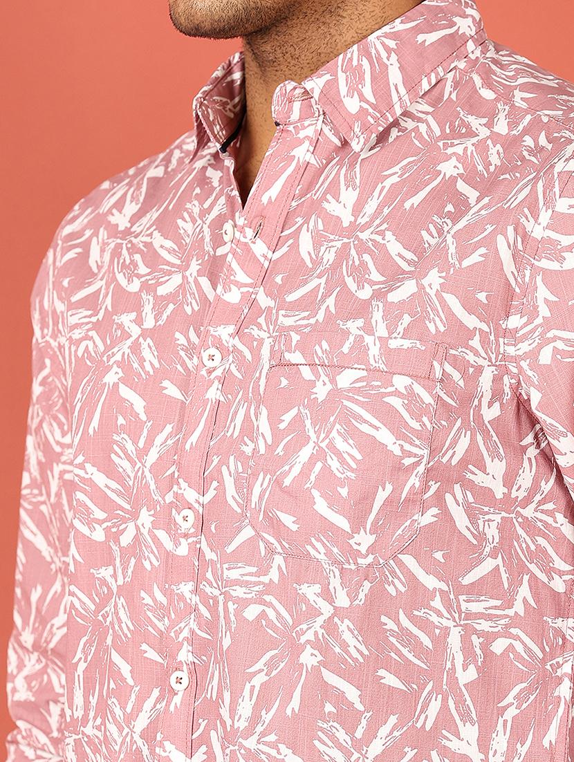 men printed long sleeve casual shirt - 21538591 - Standard Image - 5
