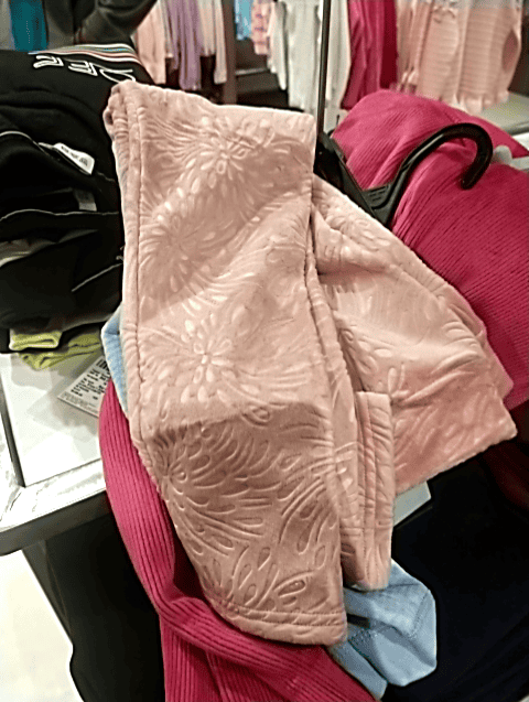 peach velvet legging - 21538595 -  Standard Image - 0