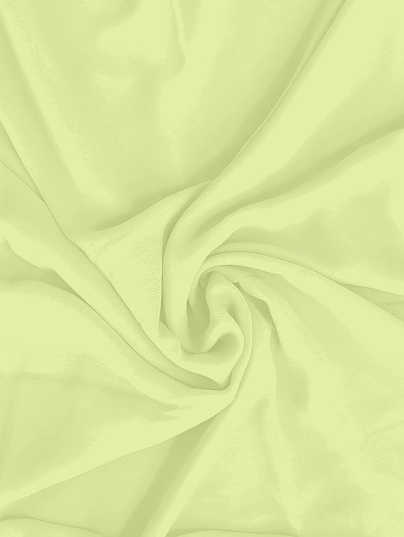 women mellow yellow plain saree - 21539054 - Standard Image - 3