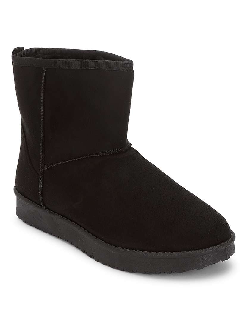 women solid ankle length boots - 21539181 - Zoom Image - 0