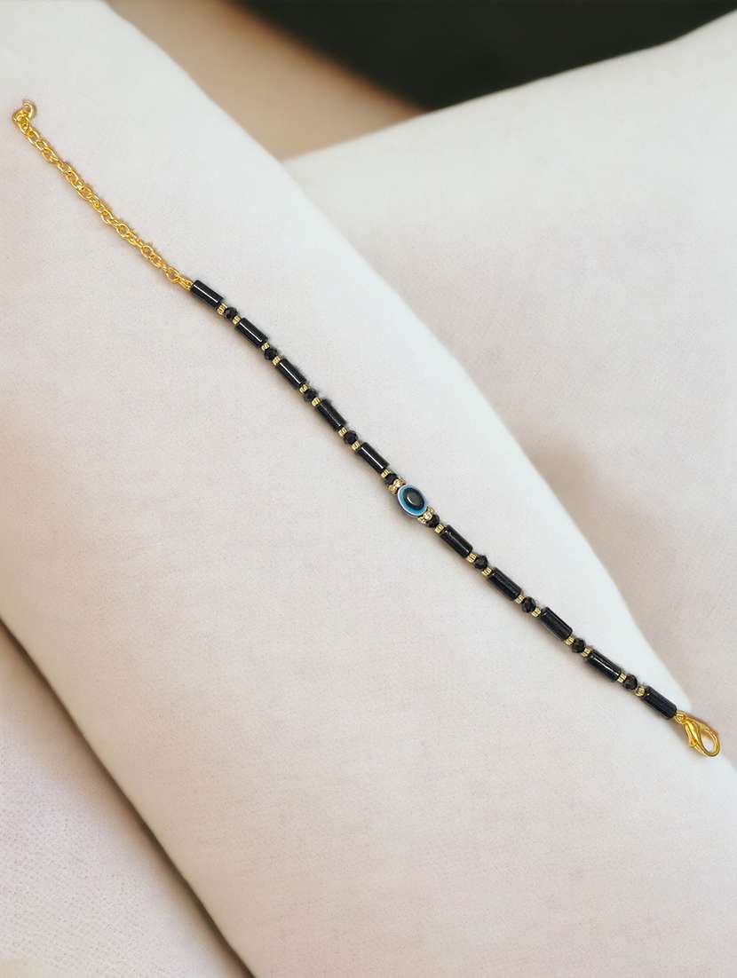 women black evil eye bracelet - 21539219 -  Zoom Image - 0