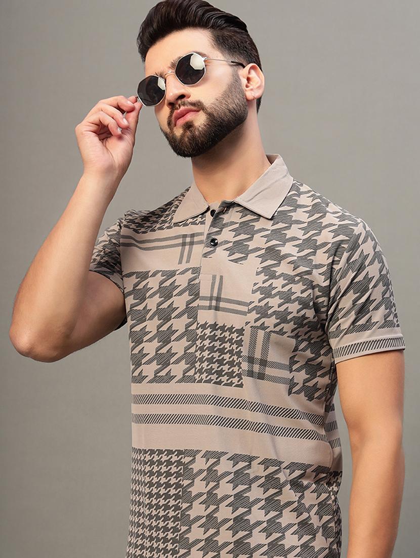 men printed short sleeves t-shirt - 21539477 - Standard Image - 3