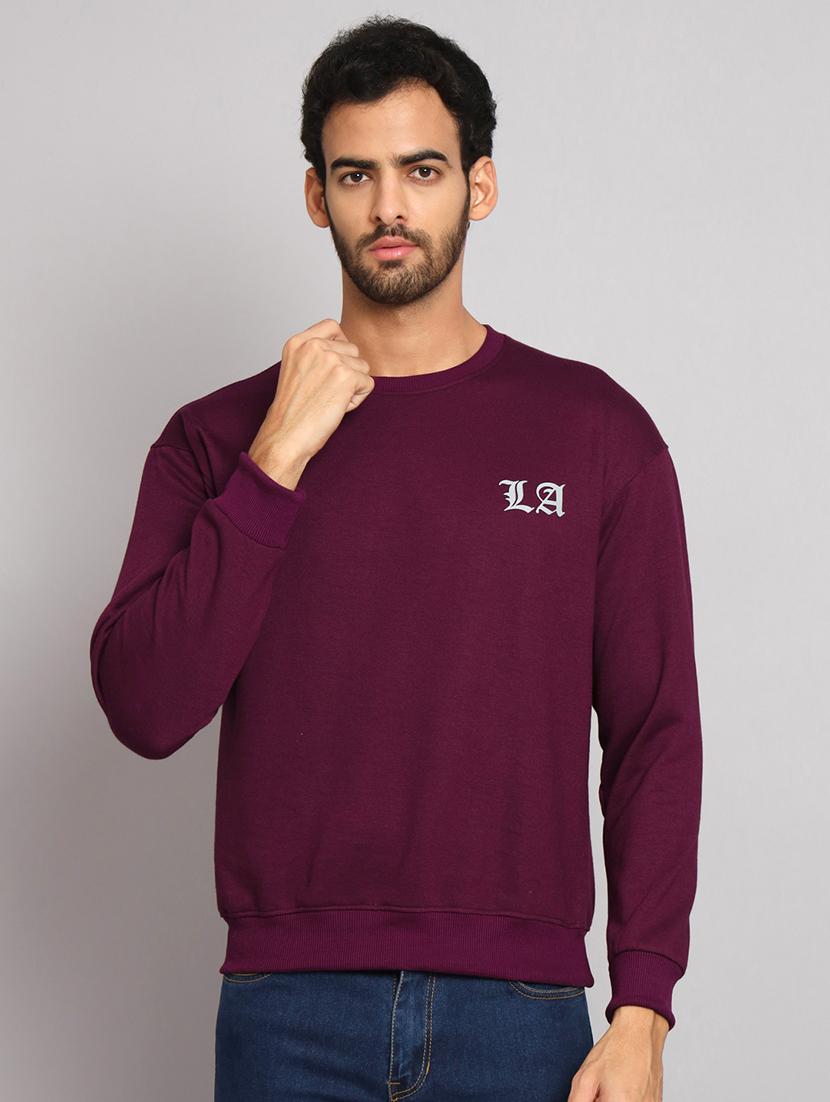 men long sleeves front & back print sweatshirt - 21539522 - Zoom Image - 0