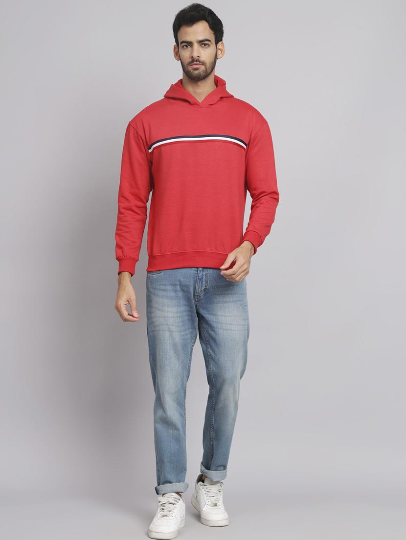 men chest printed hooded sweatshirt - 21539529 - Standard Image - 3