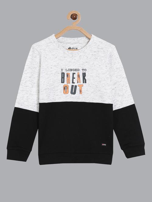 boys crew neck color block sweatshirt - 21542480 - Standard Image - 0