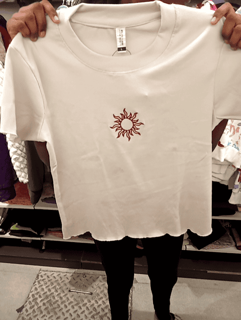 assorted rib tshirt - 21542626 - Zoom Image - 0