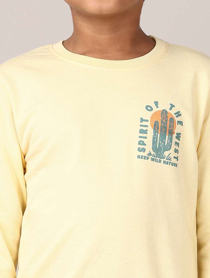 boys printed long sleeves t-shirt - 21542658 -  Standard Image - 5