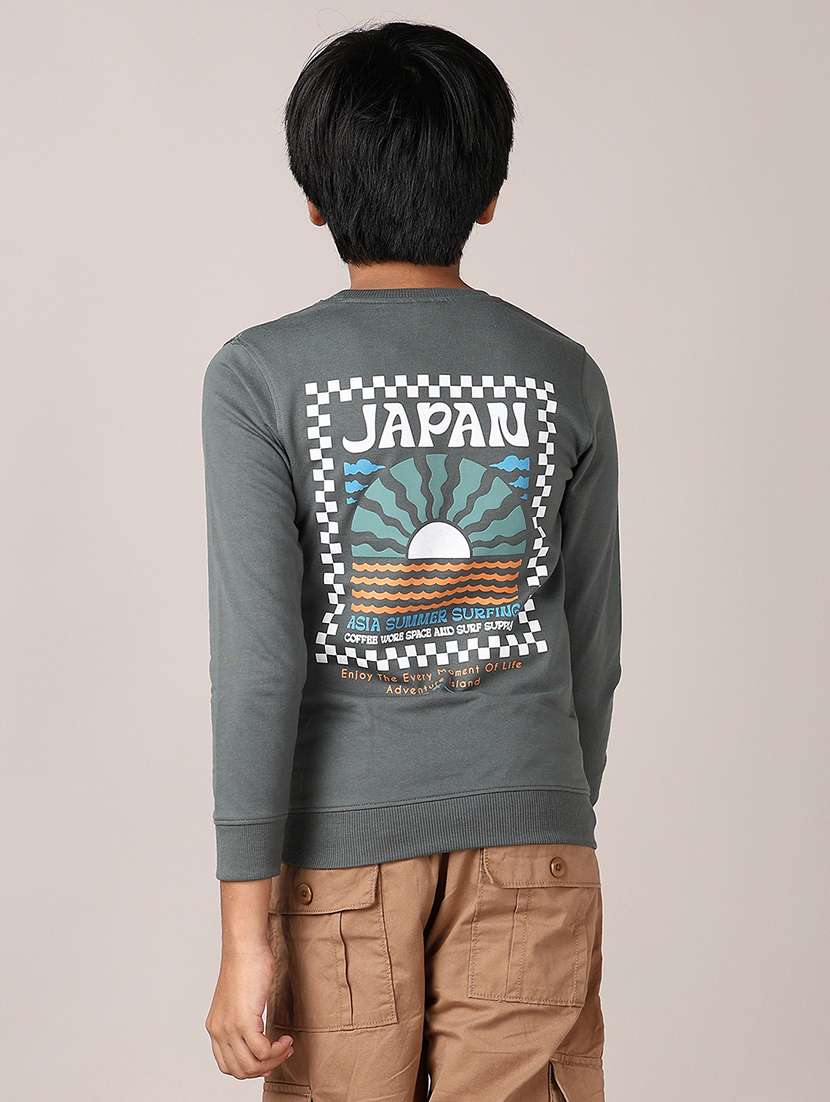 boys printed long sleeves t-shirt - 21542661 -  Standard Image - 3