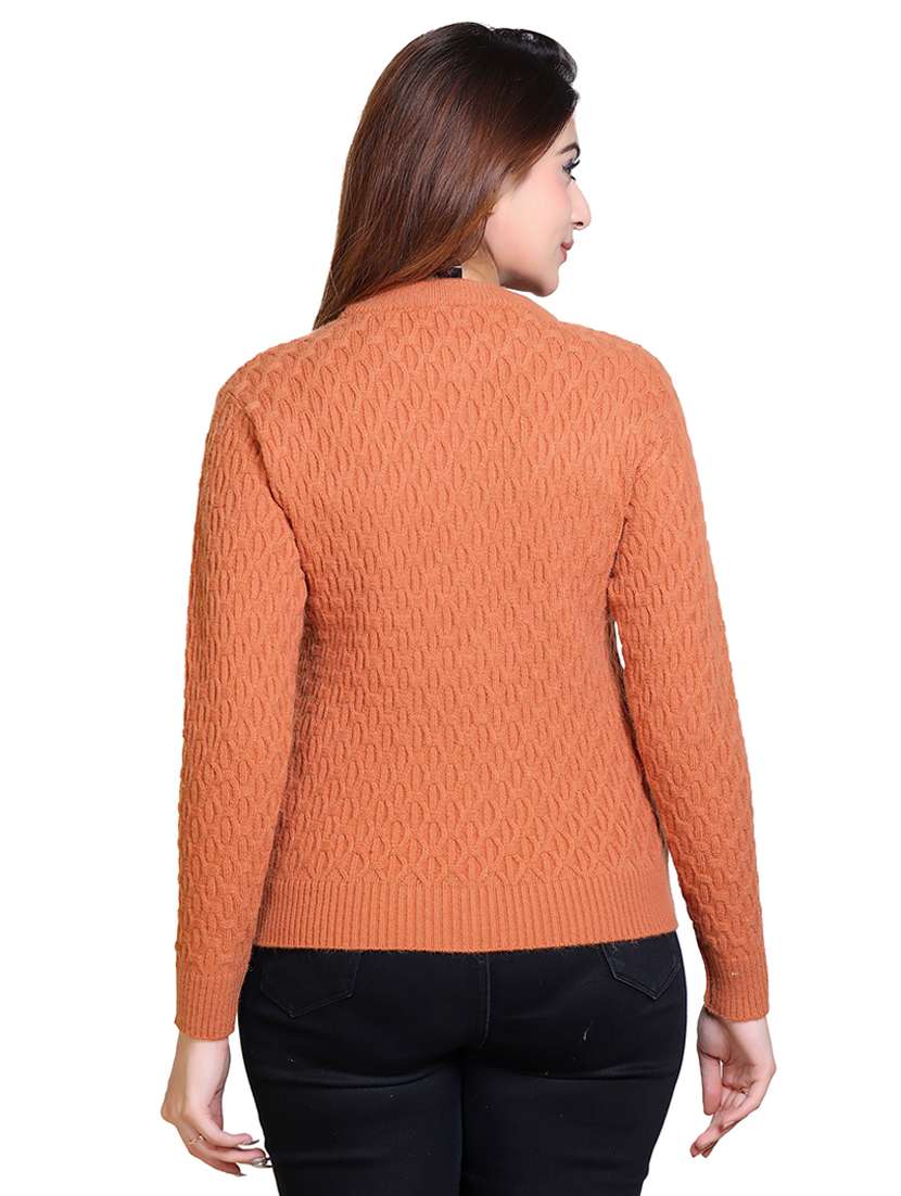 women self designed long sleeve pullover - 21543010 -  Standard Image - 3